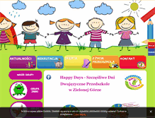 Tablet Screenshot of happydays-zgora.pl